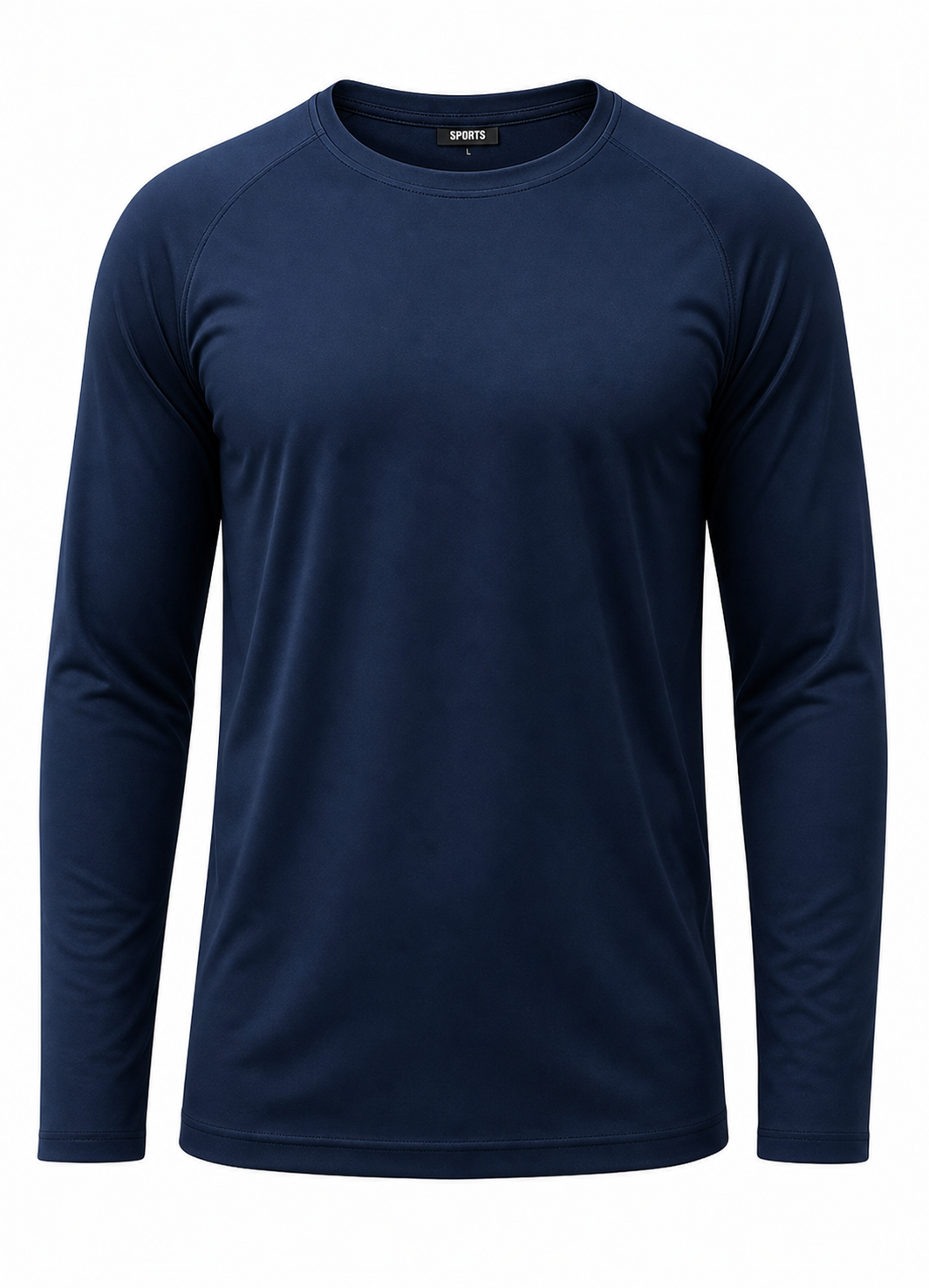 Rash Guard Dark Blue Polyester-Spandex Wholesale & Custom Manufacturing